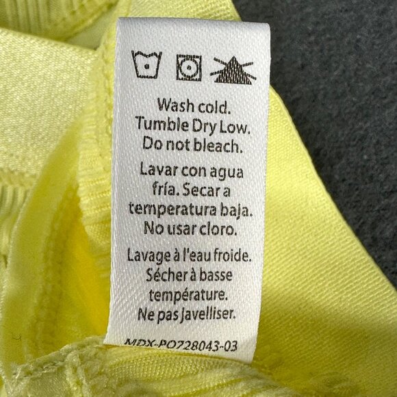 Aeropostale Women's Size Medium Panty Thong Seamless Yellow New Without Tags - Picture 5 of 9